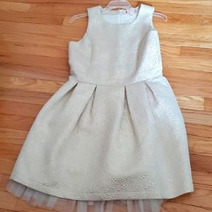 Ruby & Bloom, Gold Dress, Girls Size 16